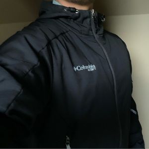 Columbia Sport Jacket, Black, Men's Size Medium.